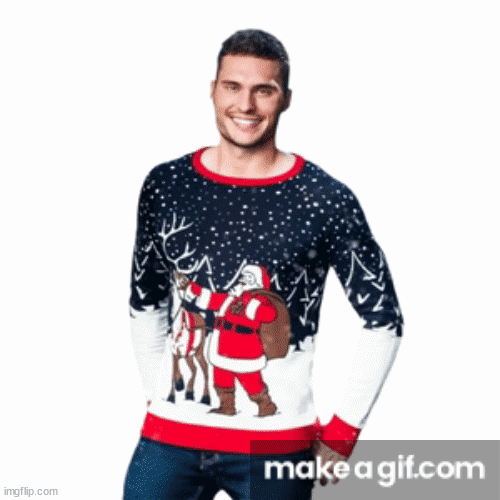 Cute Christmas Sweaters on Make a GIF