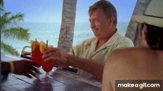 Scrubs Bob Kelso Bahama Mama Moment 1 on Make a GIF