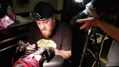 Tattooing close up in slow motion smarter every day udcg T
