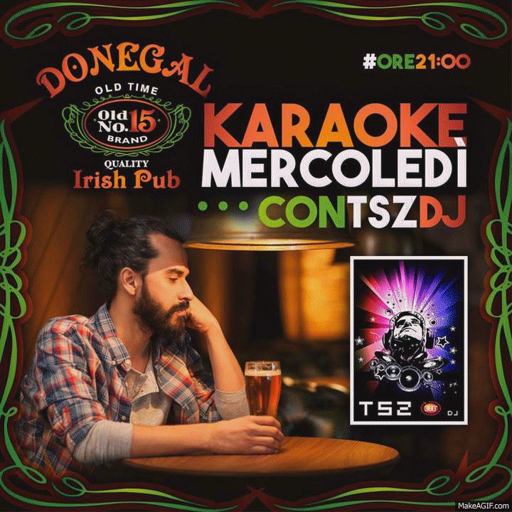 KARAOKE // DONEGAL // TSZDJ on Make a GIF