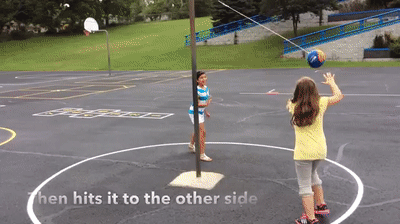 Tetherball Rules on Make a GIF