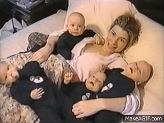 Αποτέλεσμα εικόνας για multiplets babies laughing gif