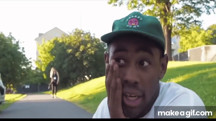 Tyler the creator funny moments pt. two on Make a GIF
