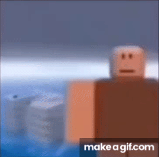 Roblox Carl low quality meme with funky town music on Make a GIF