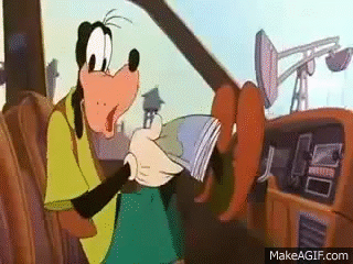 Open road (A Goofy Movie) on Make a GIF