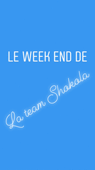 Le week end de la Team Shokola