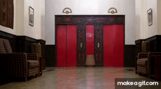 The Shining Elevator Doors Gif The Shining Elevator Doors Gif