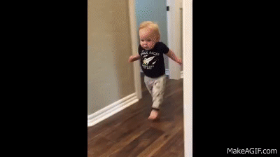 baby scared on Make a GIF