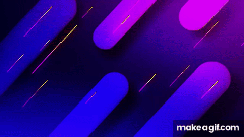 Rounded Neon Purple Lines Gradient Background video