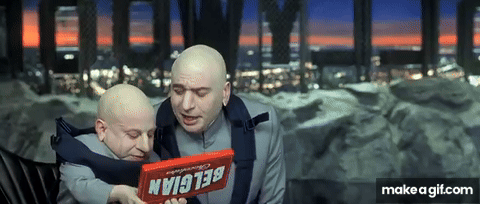 Mini me chocolate scene on Make a GIF