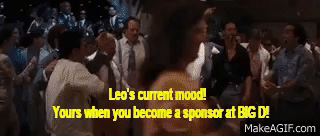 did leonardo dicaprio really dance in wolf of wall street