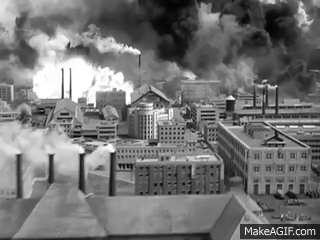 Bomb Raid in Thirty Seconds Over Tokyo (1944) on Make a GIF