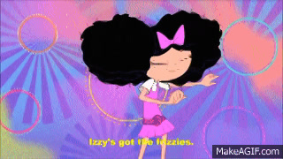 Izzy's got the Frizzies Isabella really said cultural reset on