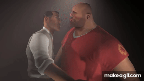Heavy and Medic on Make a GIF