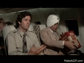 Airplane - suicide scenes on Make a GIF