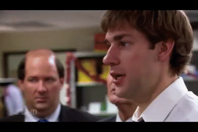 The Office - 70 Jim Halpert Camera Faces in 70 seconds on Make a GIF
