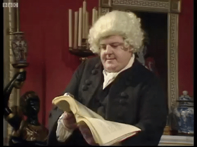 C is for Contrafibularity - Blackadder - BBC on Make a GIF