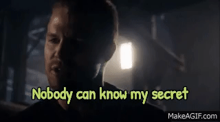 Arrow - Oliver Queen Scene 1.01 Nobody can know my secret on Make a GIF
