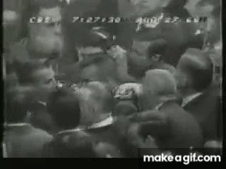 Dan Rather Convention Floor Fight 1968 ElectionWallDotOrg.flv on Make a GIF