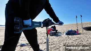 Sand Rake Gif drilling sand on Make a GIF
