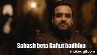 Sabash Beta Meme Template | New Meme Template Video | Mirzapur on Make a GIF