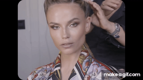 Natasha Poly Chooses Her Outfit For The Cannes Red Carpet Get Ready With Me Vogue Paris On Make A Gif
