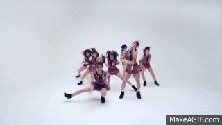 アップアップガールズ 仮 美女の野獣 Dance Shot On Make A Gif