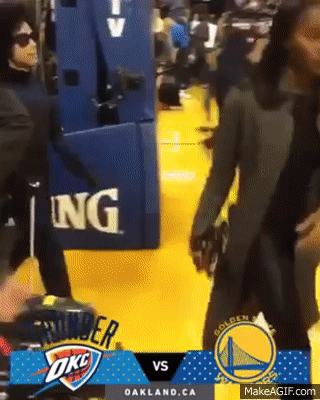 Prince Spotted At The Golden State Warriors Game On Make A Gif