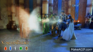 Encantadia: Hagorn laban sa tatlong Sang’gre on Make a GIF