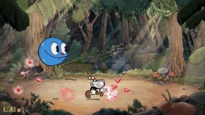 Cuphead: Goopy Le Grande Boss Fight #2 on Make a GIF