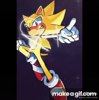 Archie Super Sonic Comic Animation on Make a GIF