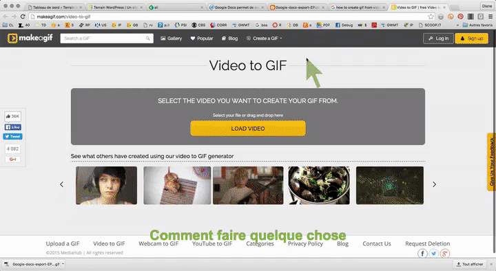 How to Make a GIF out of  Videos (2015) 