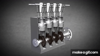 Valve operating mechanism of engine ,by jc on Make a GIF
