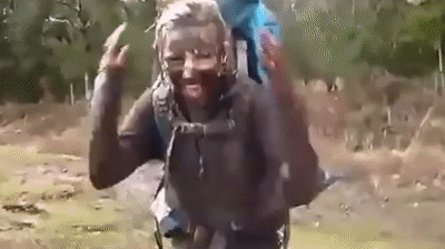Mud Covered Girl On Make A Gif