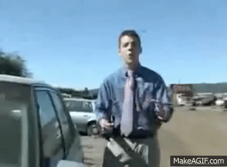 News Reporter Can T Break Into Car Fail On Make A Gif