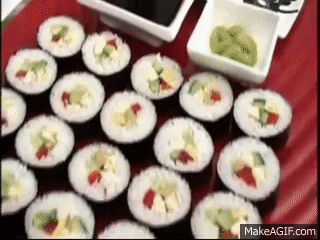 Sushi Bazooka Sushi Maker on Make a GIF