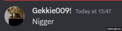NIGGER on Make a GIF