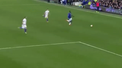 Romelu Lukaku Goal Everton Vs Chelsea 1 0 Fa Cup 2016 On Make A Gif