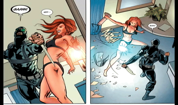The Avengers Prelude: Black Widow Strikes Issue 1 on Make a GIF.