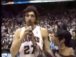 Zaza Pachulia - Nothing Easy! Game 7 Baby! on Make a GIF