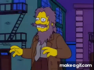LOS SIMPSONS - SE VAN A MORIR, LES VAN A HACER AUDITORIAS on Make a GIF