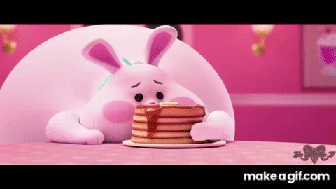 Eating Pancakes Gif