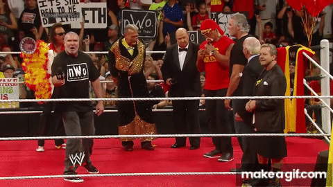 The New World Order and Legends wish Hulk Hogan a happy birthday Make a GIF