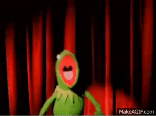 Kermit the Frog YAY! on Make a GIF