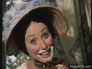 Worzel Gummidge Classic Aunt Sally Scene On Make A Gif