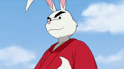 Super Turbo Atomic Ninja Rabbit on Make a GIF
