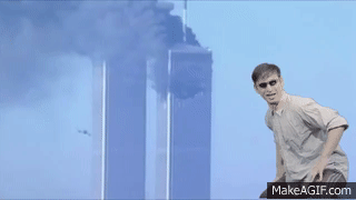 FILTHY FRANK PRANK 9/11 (GONE SEXUAL) (GREENSCREEN) on Make a GIF.