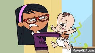 Supernoobs | How To Change A Diaper | Cartoon Network on Make a GIF