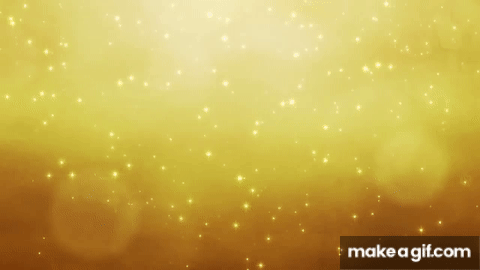 gold glitter loop video background on Make a GIF