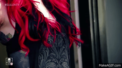 Cervena Fox Sullen Angel Shoot with Nicole Caldwell on Make a GIF